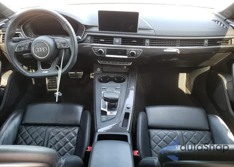 2019 Audi S5 Premium Plus z USA, uszkodzony, nr VIN WAUB4CF54KA004970